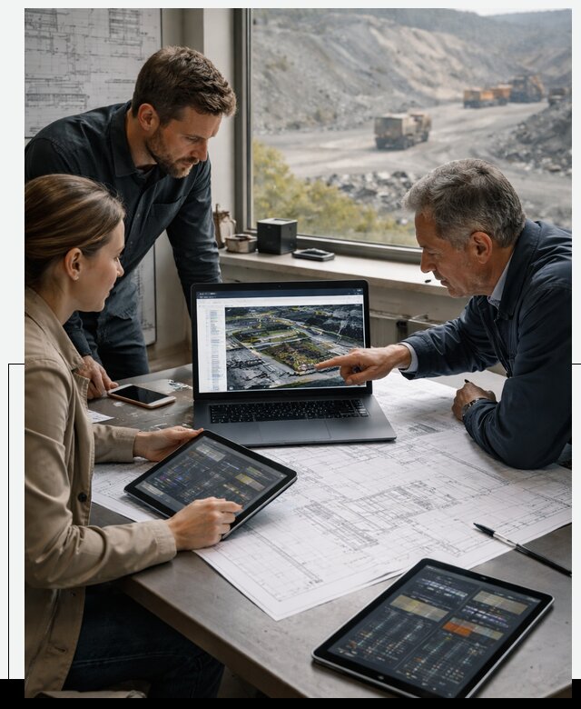 Разработка и внедрение систем для горнодобычи в Тихвине