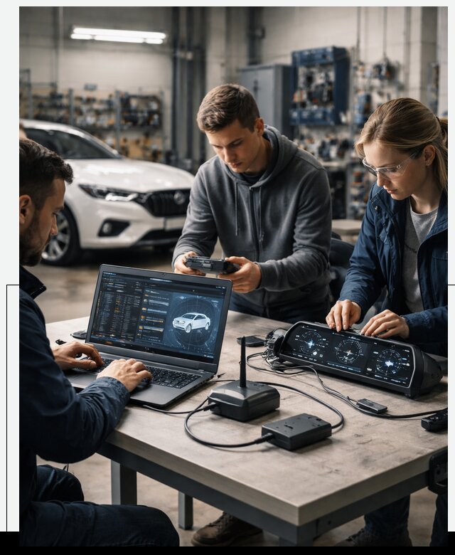 Разработка Connected Car и ПО для автопрома в Тихвине