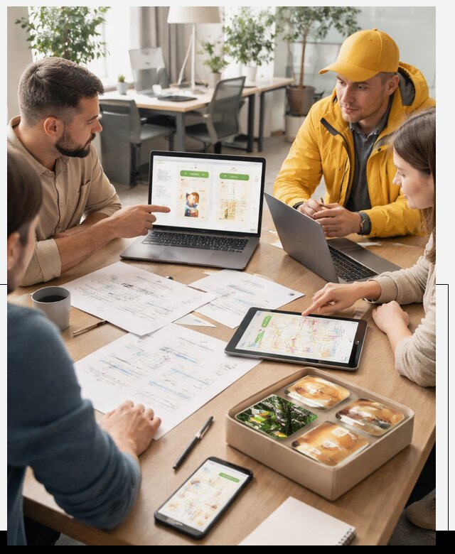 Разработка агрегатора доставки еды в Тихвине от 16392 р., АвикейТхв